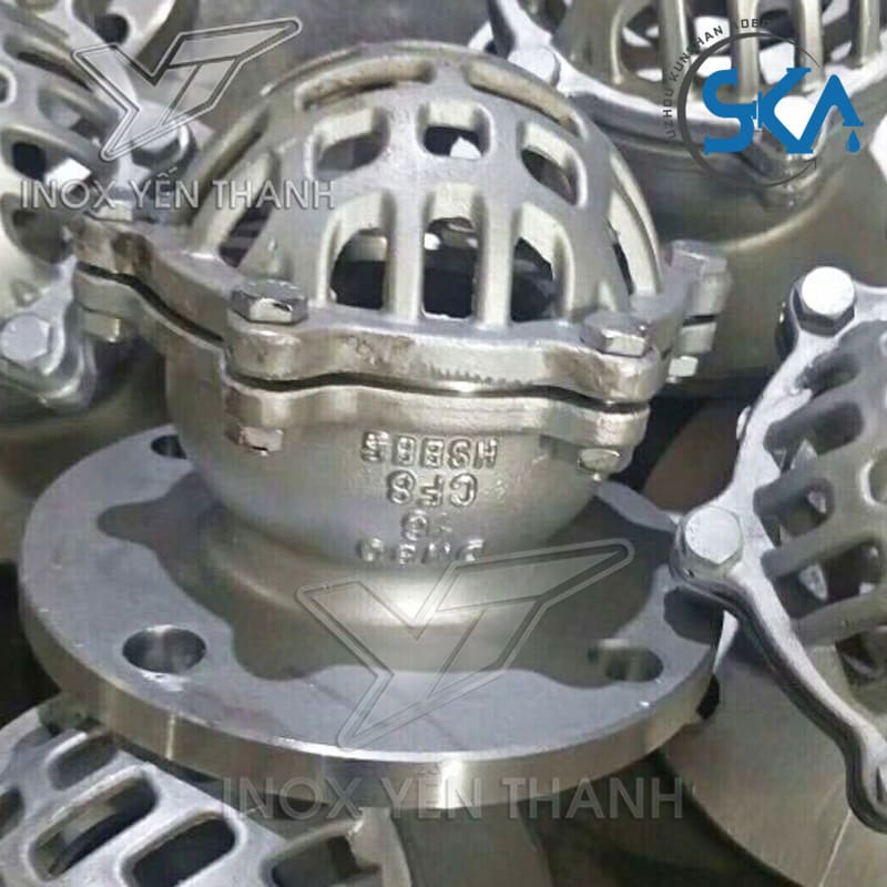 Rọ bơm SKA mặt bích inox
