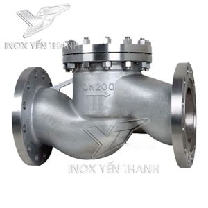Cấu tạo của van một chiều hơi bích Inox 