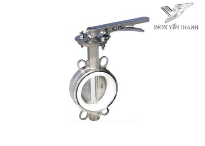 Van bướm tay gạt inox