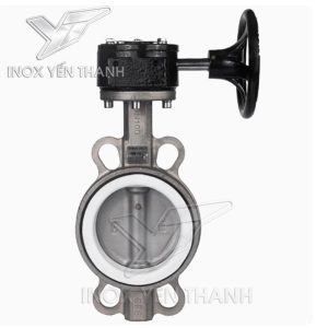 van bướm tay quay inox