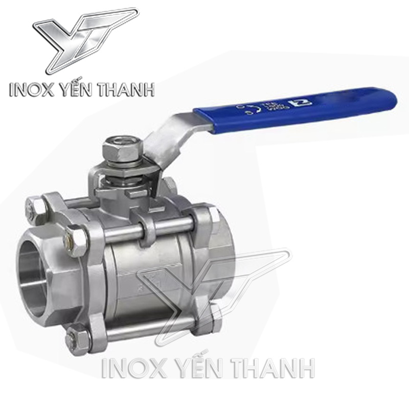 Van bi 3pc hàn inox