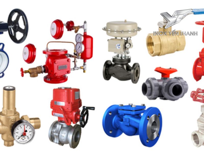 Phân loại van công nghiệp Hà Nội phổ biến