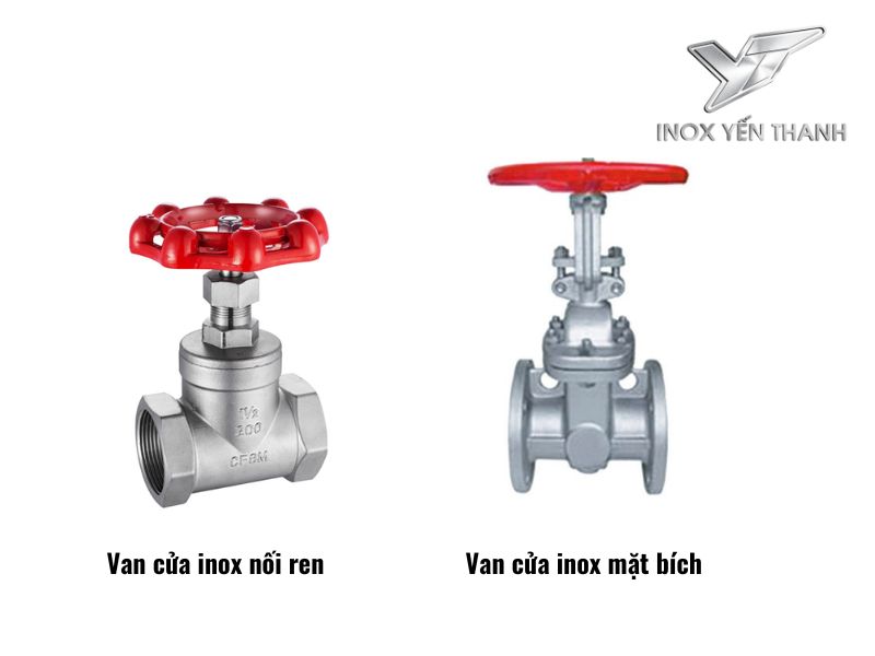 Phân loại van cửa inox phổ biến hiện nay