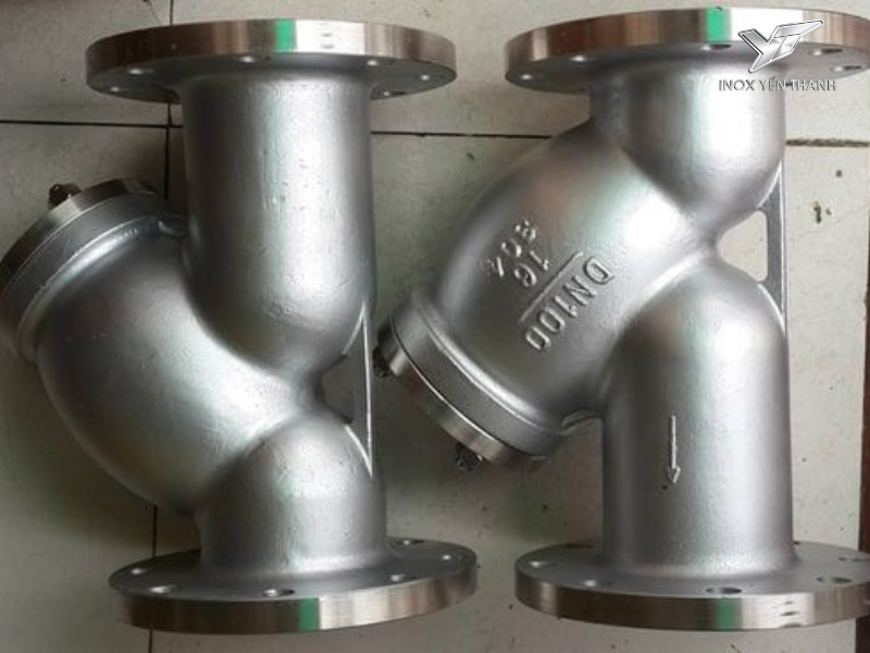 Cấu tạo của y lọc inox