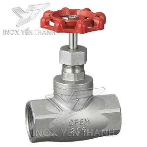 Van cầu hơi ren inox