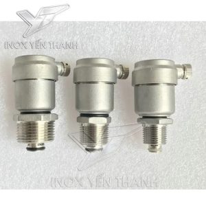 Van xả khí ren inox