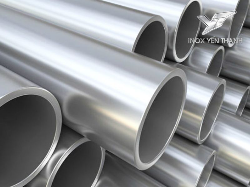 Ống inox đúc có độ bóng phụ thuộc vào nguyên liệu sản xuất