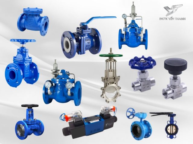 10 loại van công nghiệp phổ biến