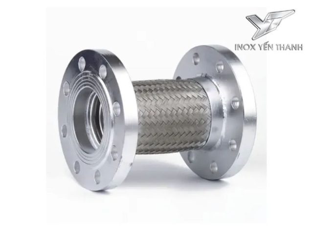 Khớp nối mềm inox mặt bích