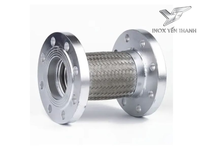 Cách lắp đặt khớp nối mềm inox mặt bích