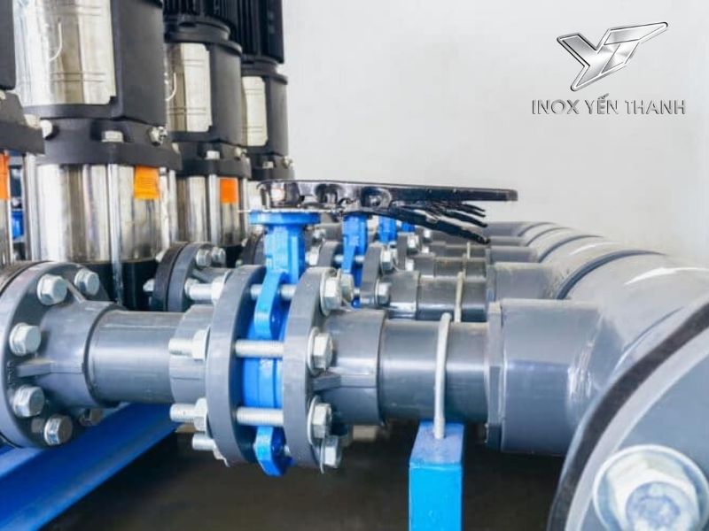 Ứng dụng của van bướm inox trong thực tế