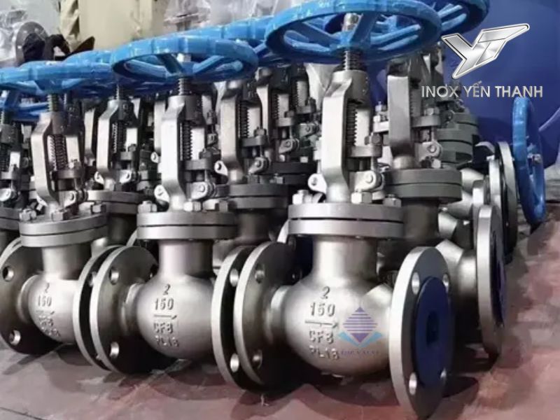 Inox Yến Thanh cung cấp van cầu số lượng lớn